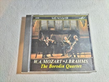 Płyta CD W.A. Mozart J.Brahms The Borodin Quartet