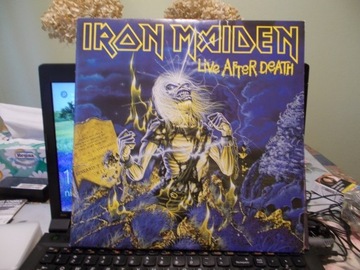 IRON MAIDEN Live After Death 2LP NOWA Tonpress 1 