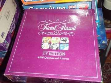 TRIVIAL PURSUIT DVD angielska gra  4800 pytań