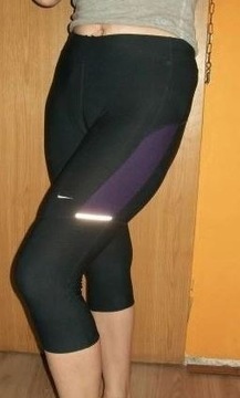 NIKE DRI FIT RUNNING LEGGINSY FITNES GYM M