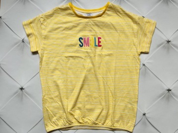 Koszulka t-shirt w paski Smile