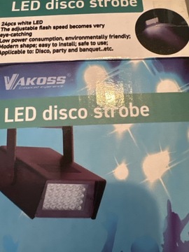 Steroskop LED disco