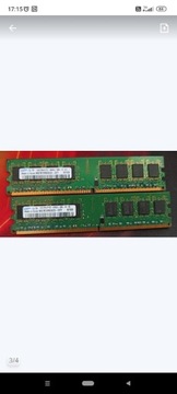 4 kości pamięć ram Corsair + Samsung DDR2 4GB