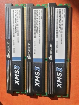 Pamięć Corsair DDR 3 2x4GB = 8GB