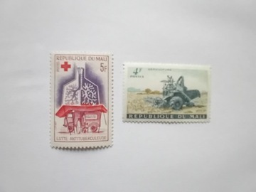 Republique Du Mali 2 znaczki