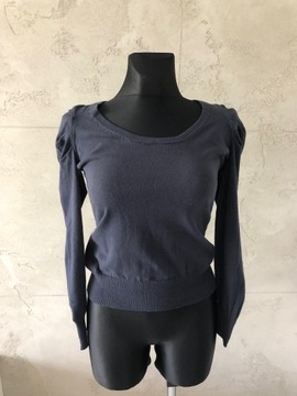 VERO MODA Bluzka sweter granatowy M 38