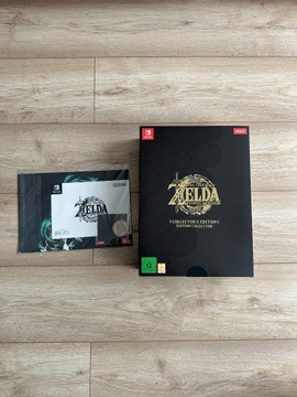 Zelda Tears of The kingdom kolekcjonerka + bonus