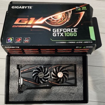 Karta graficzna Geforce GTX 1060 G1 Gaming 6GB