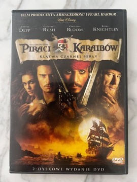 Piraci z Karaibów. Klątwa Czarnej Perły. Wydanie specjalne. Płyta DVD