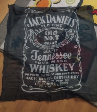 Piękna apaszka chusta bandana Jack Daniels unikat