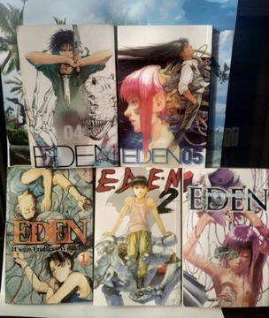Eden, tomy 1-5, wydanie 1, 2002
