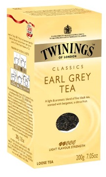 Twinings Earl Grey Tea liściasta 200g! 