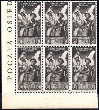 Poczta Osiedli Polskich we Włoszech 1946 r.