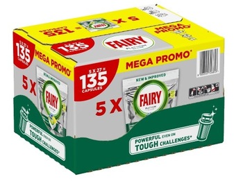 Fairy Platinum Kapsułki do zmywarki 5x27 szt