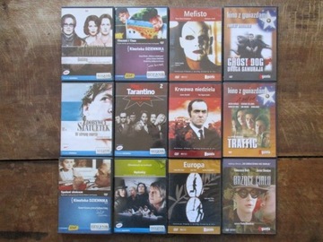 Filmy DVD 12 płyt
