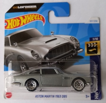 Hot wheels  Aston Martin 1963 Db5