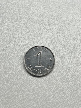 Moneta kolekcjonerska 1 centime 1970 rok