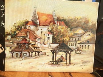 Olej na płótnie 50x60 cm - Praca przykładowa !