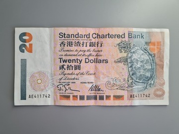 Hong Kong - 20 Dollars (1995)