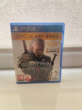 Wiedzmin 3 Edycja Gry Roku PS4