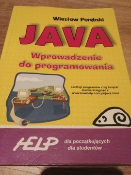 Książka JAVA Wprowadzenie do programowania