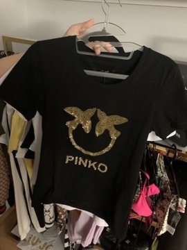 Koszulka t-shirt Pinko roz. S-XL