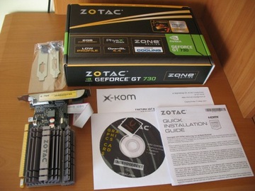 Karta graficzna ZOTAC GT 730 Zone Edition 2GB