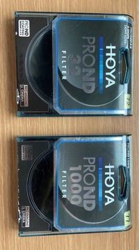Filtry Hoya PRO NDx32 72mm oraz NDx1000 77mm