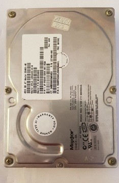 Retro Dysk Twardy IDE HDD Maxtor 40 GB D540X-4K