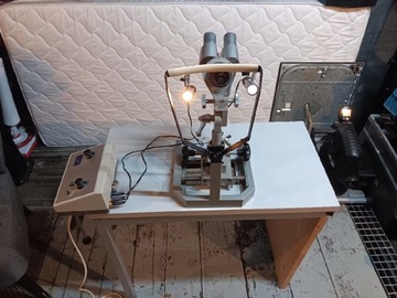 Lampa szczelinowa mikroskop