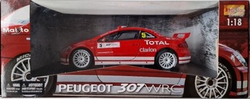 Peugeot 307 WRC 1:18 Maisto 1/18 nowy