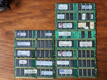 Pamięć RAM DDR 512MB 400MHZ MIX 