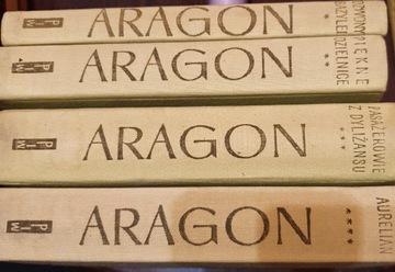 LOUIS ARAGON -Cykl Świat Rzeczywisty - 4 tomy