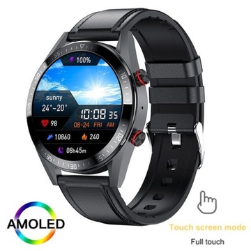 Smartwatch TELEFON SMS EKG SPORT MENU PL OKAZJA 