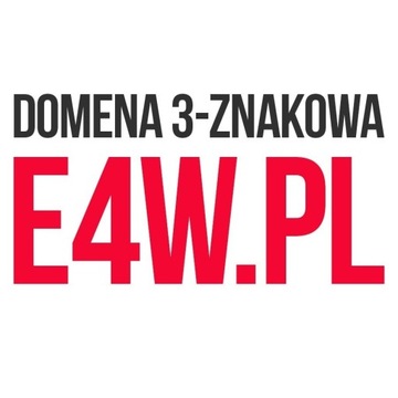 Domena 3-znakowa E4W.PL