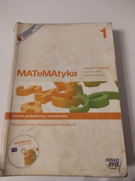 Matematyka 1, nowa era, zakres podstawowy