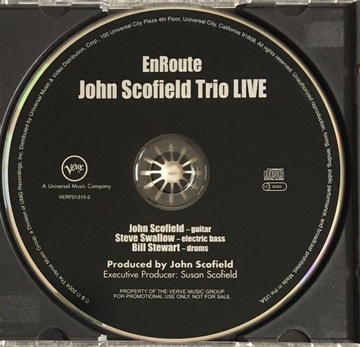 John Scofield Trio LIVE EnRoute (CD)