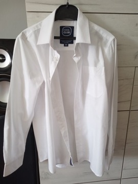 Koszula chłopięca biała cool club rozmiar 146
