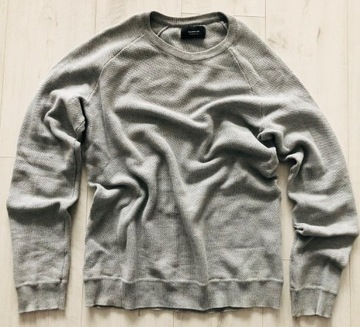 Szary sweter męski marki RESERVED 40 L
