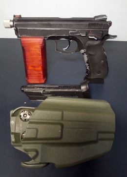 Pistolet ASG CZ Shadow SP01 Kabura Dwa magazynki