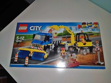 LEGO City 60152 Zamiatacz ulic i koparka