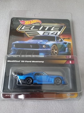 Hot wheels Elite 64  '69 Ford Mustang 