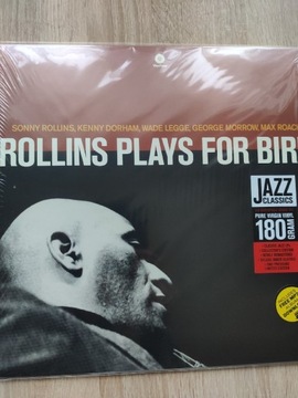 SONNY ROLLINS - Rollins Plays For Bird (winyl)