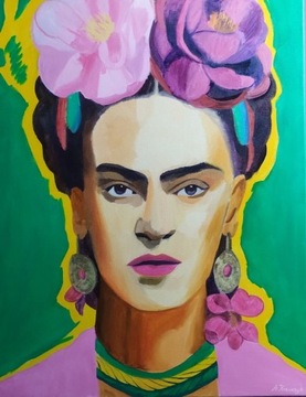 FRIDA Kahlo obraz na płótnie ręcznie malowany