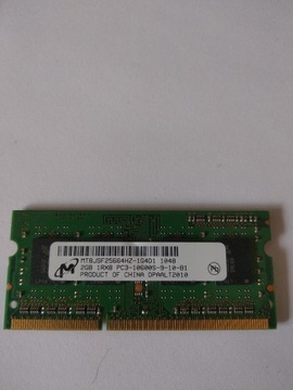 Pamięć RAM MICRON 2GB 1333MHz