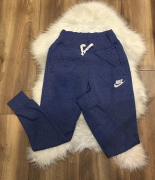 Niebieskie spodnie dresowe Nike XS