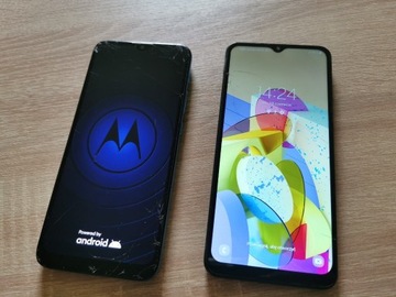 Samsung A12 oraz Motorola Moto E7 Power