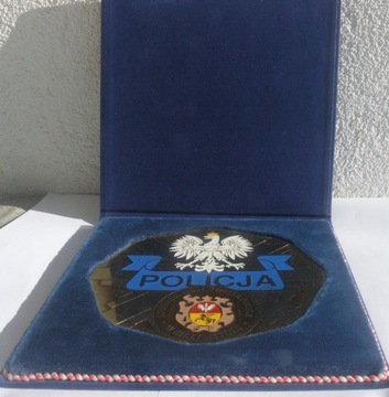 Pamiątkowy medal woj. policji z Białegostoku
