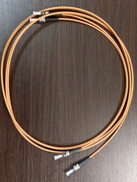 2xPatchcord światłowodowy ST/UPC-ST/UPC 125cm