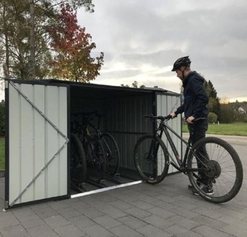 Box na rower schowek garaż na rowery 2 miejsca